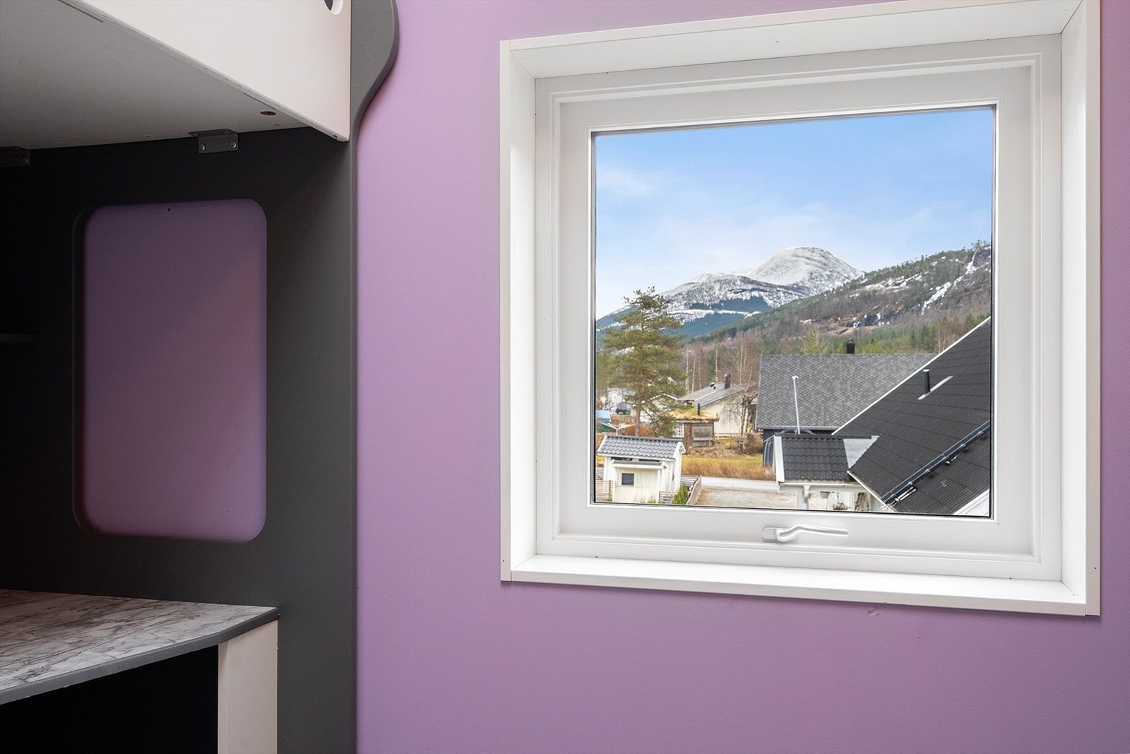 Utsikt fra soverom Galleribilde