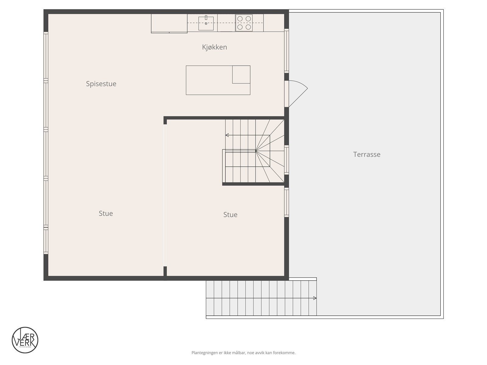 Plantegning 2. etasje Galleribilde