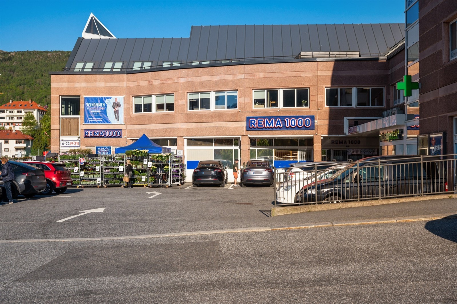 Like ved finner du Rema 1000 Wergeland som også har søndagsåpent. Galleribilde