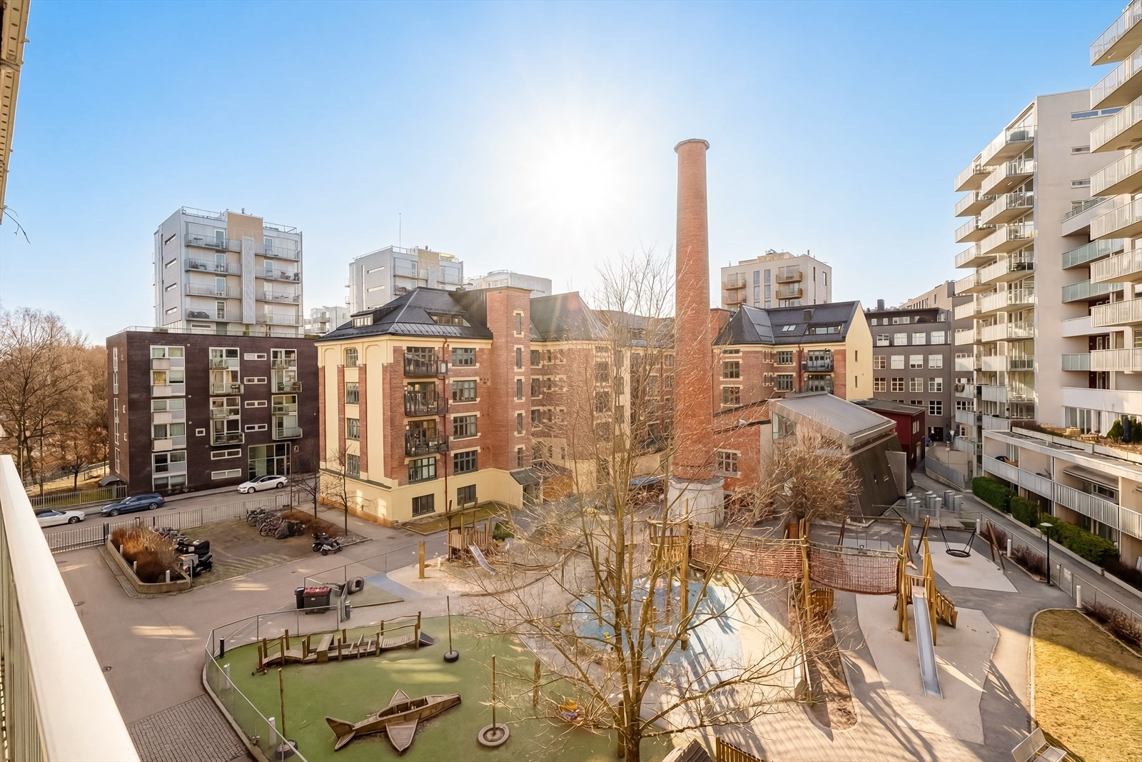 Du har utsikt over koselige Waldemars barnehage Galleribilde