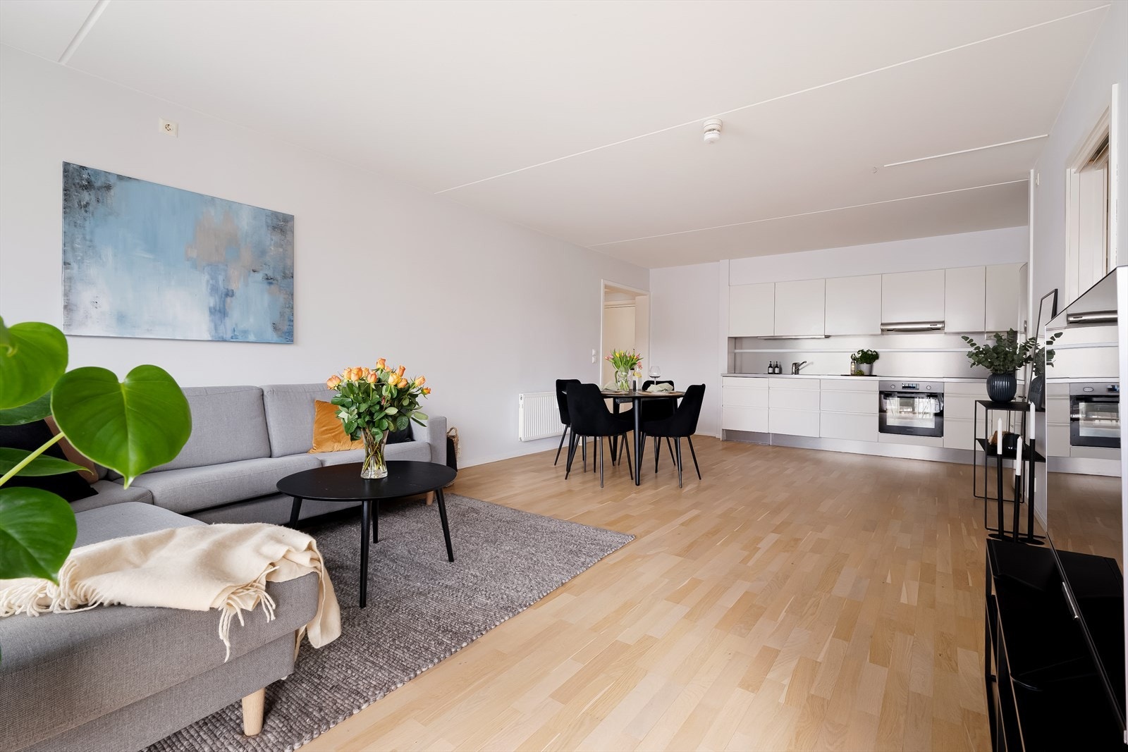 Etasjeskillere av betong og felles brannvarslingsanlegg Galleribilde