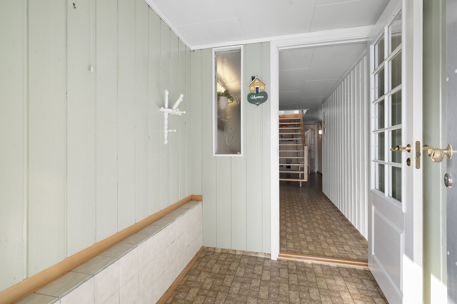 Fra denne etasjen er det også en entré med utgang til gårdsplass. Galleribilde