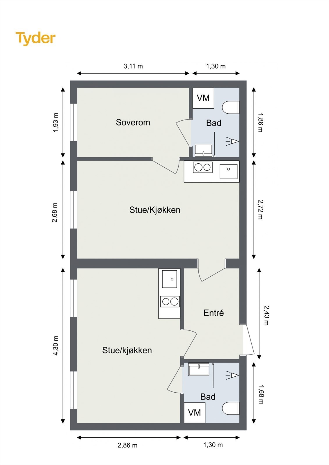 Plantegning. Galleribilde