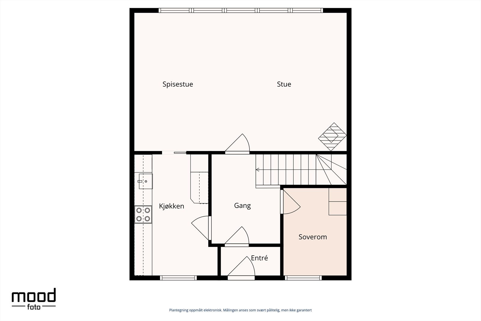 Plantegning 1 etasje Galleribilde