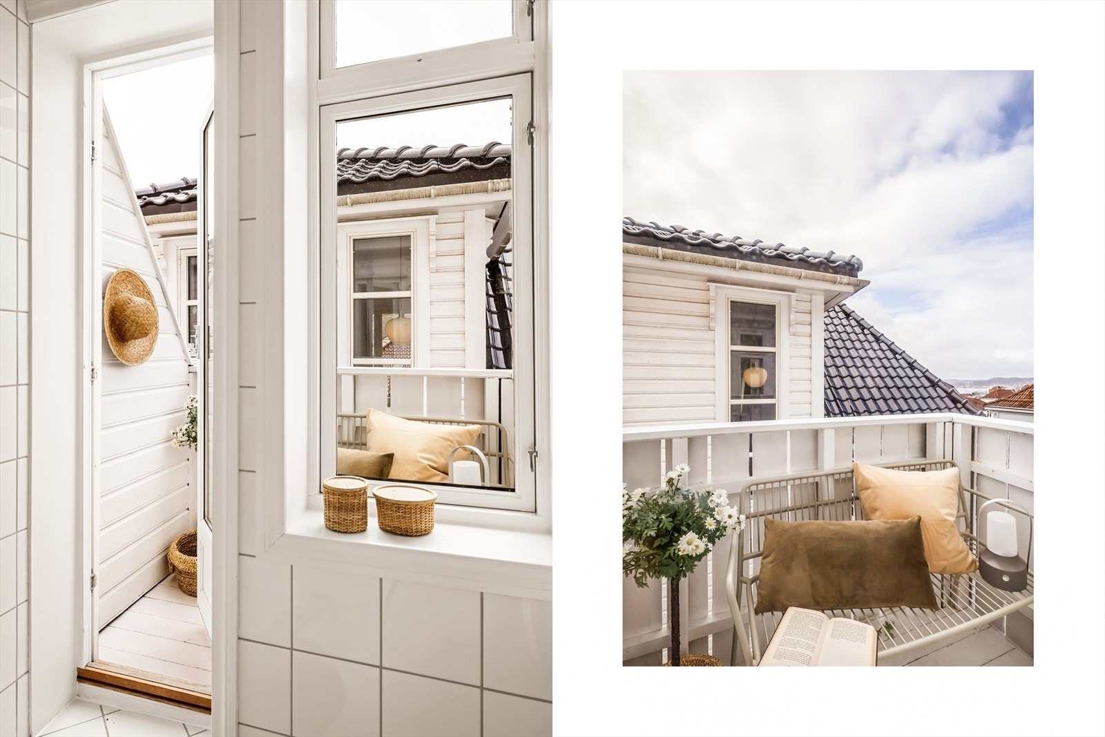 - Her har man direkte adkomst til en av balkongene som gir nydelig utsikt - Galleribilde