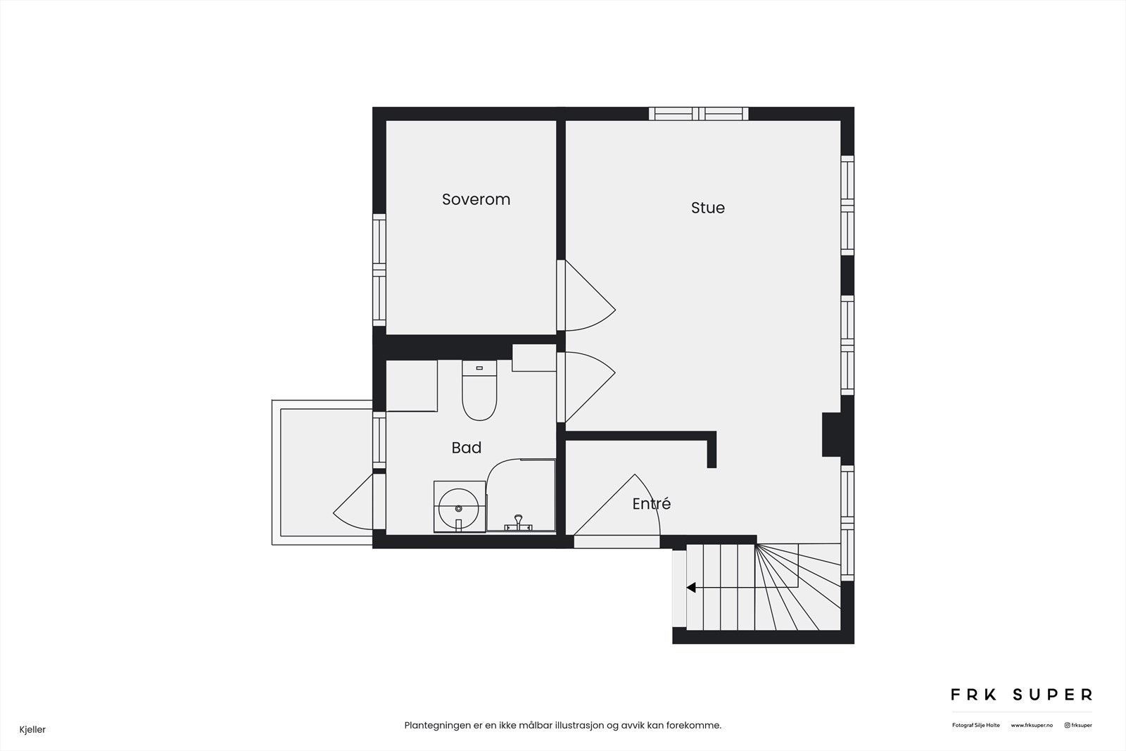 - Plantegning 1. etasje - Galleribilde