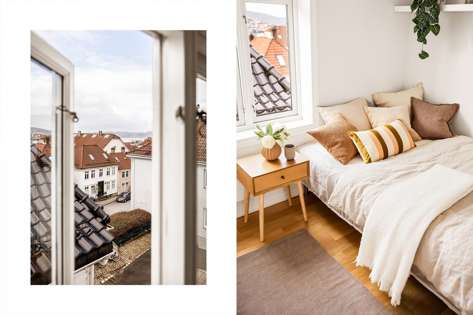 - Her kan man nyte flott utsikt mot Byfjorden og det hyggelige nærområdet - Galleribilde