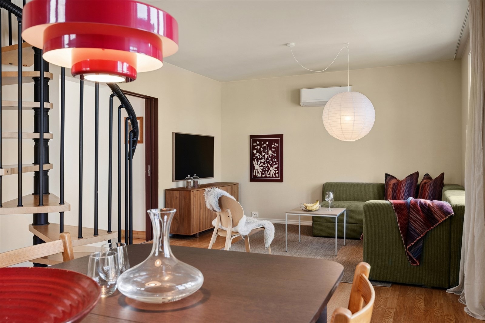 Varmepumpen bidrar til å holde en jevn og god temperatur. Galleribilde