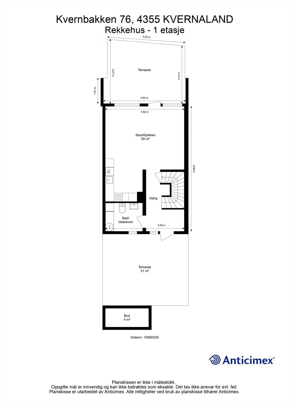 Plantegning-1 etasje. Galleribilde