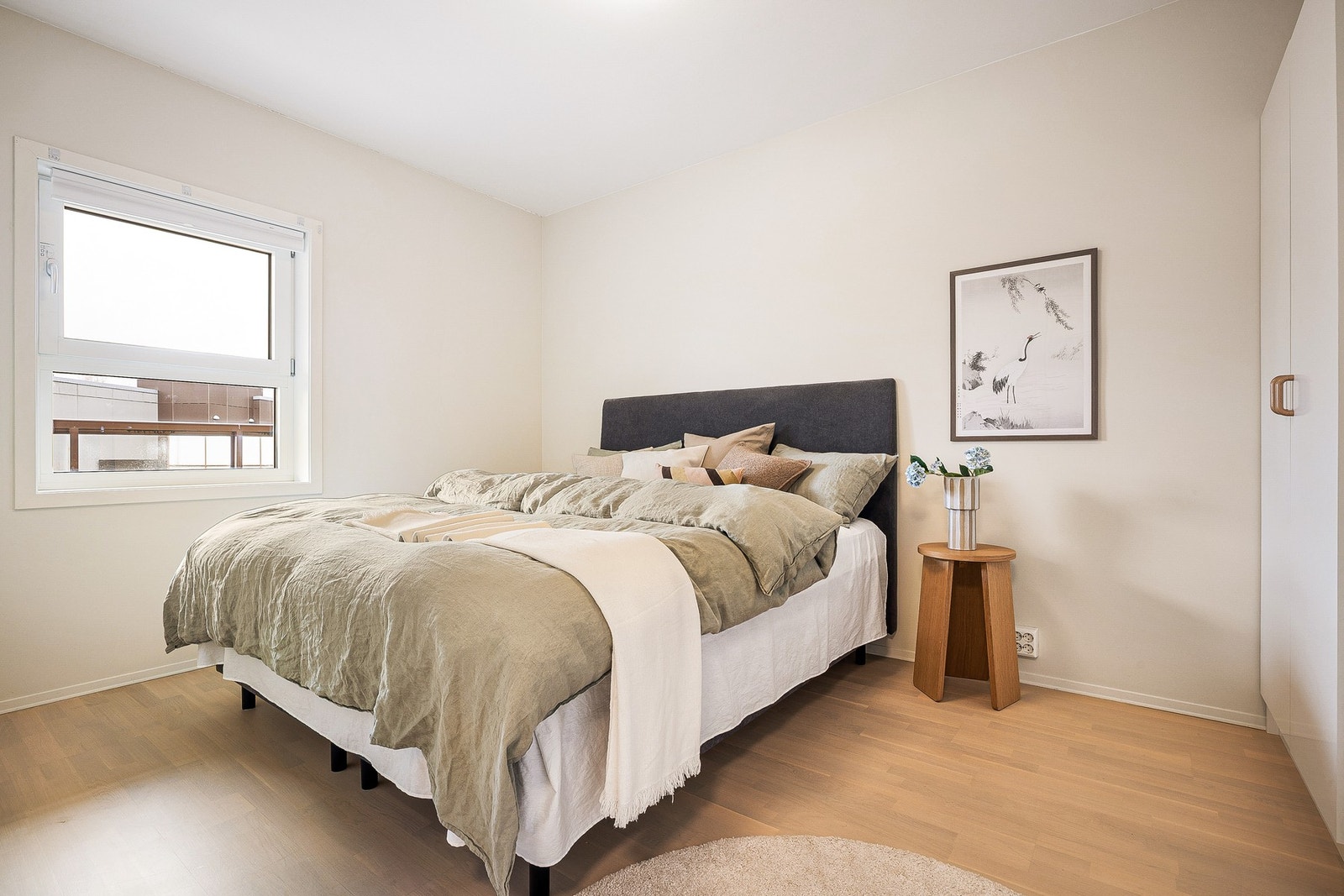 Hovedsoverommet måler ca. 12 kvm. Galleribilde