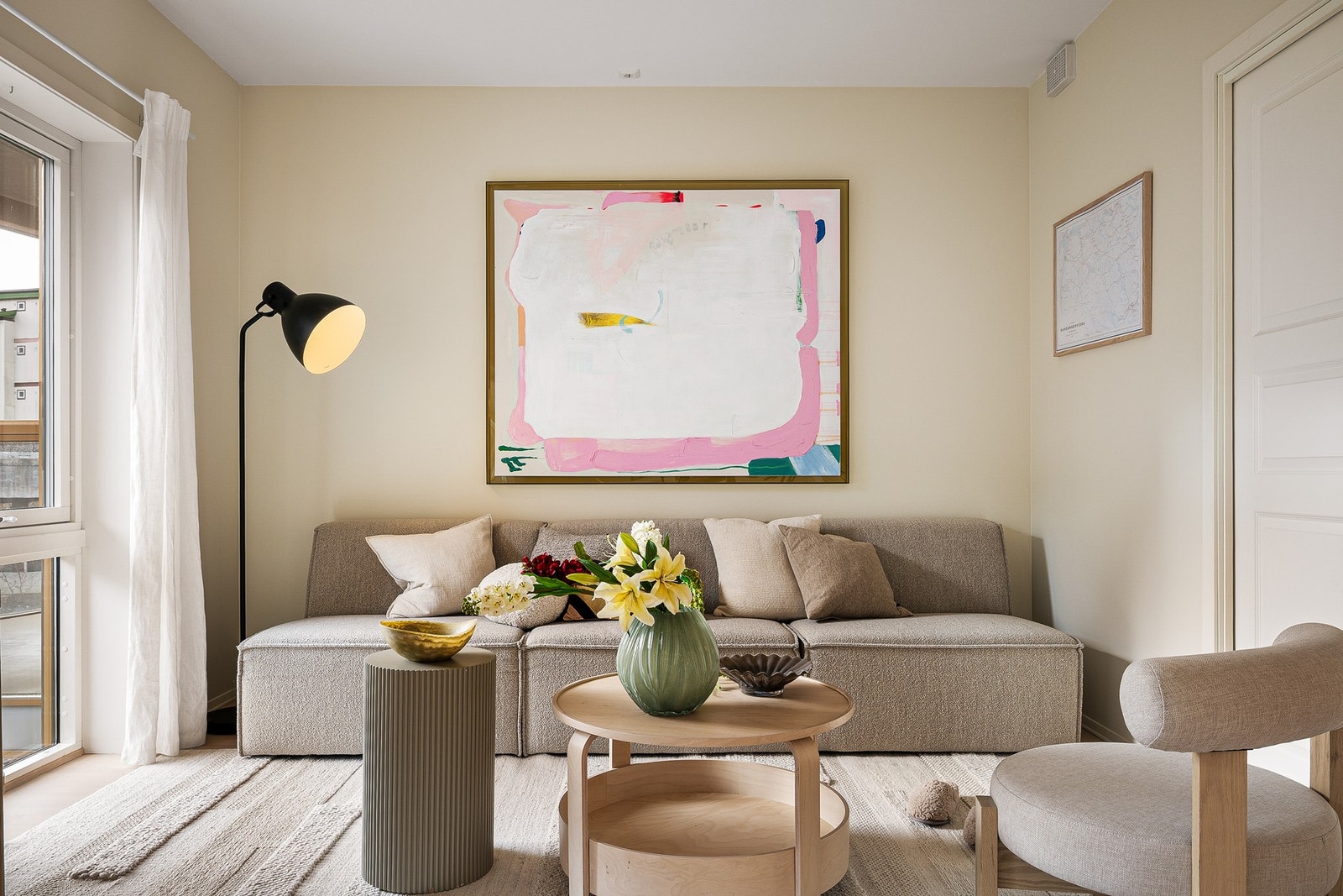 Dersom det er behov for et tredje soverom er det mulig å etablere det. Galleribilde