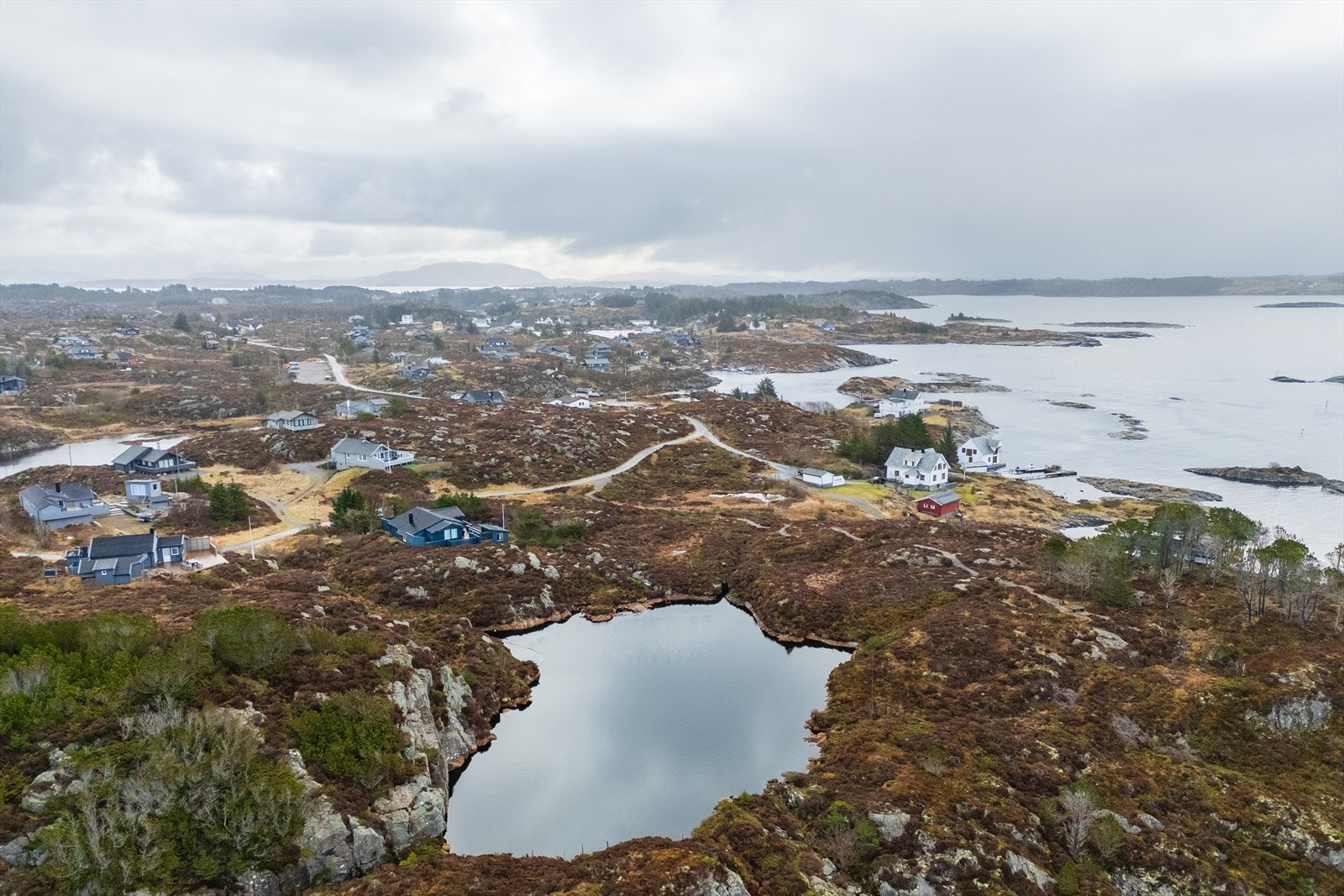 Dronefoto Galleribilde