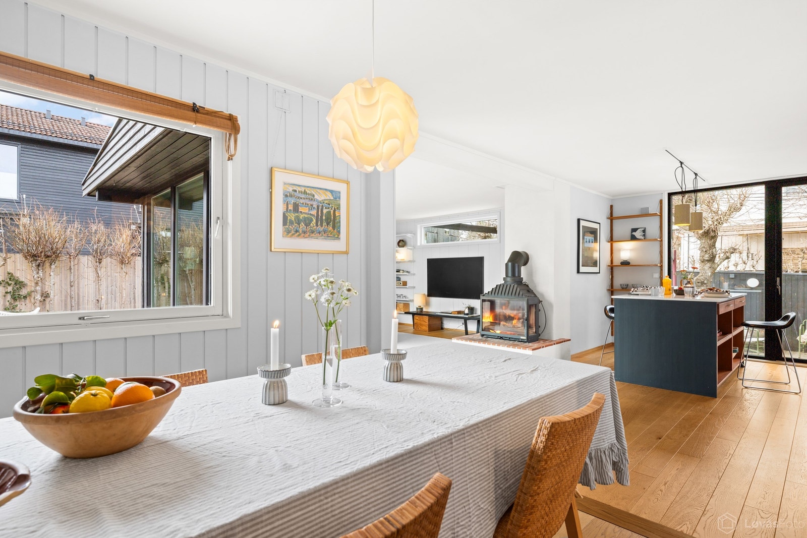 God plass til dekking av langbord. Galleribilde