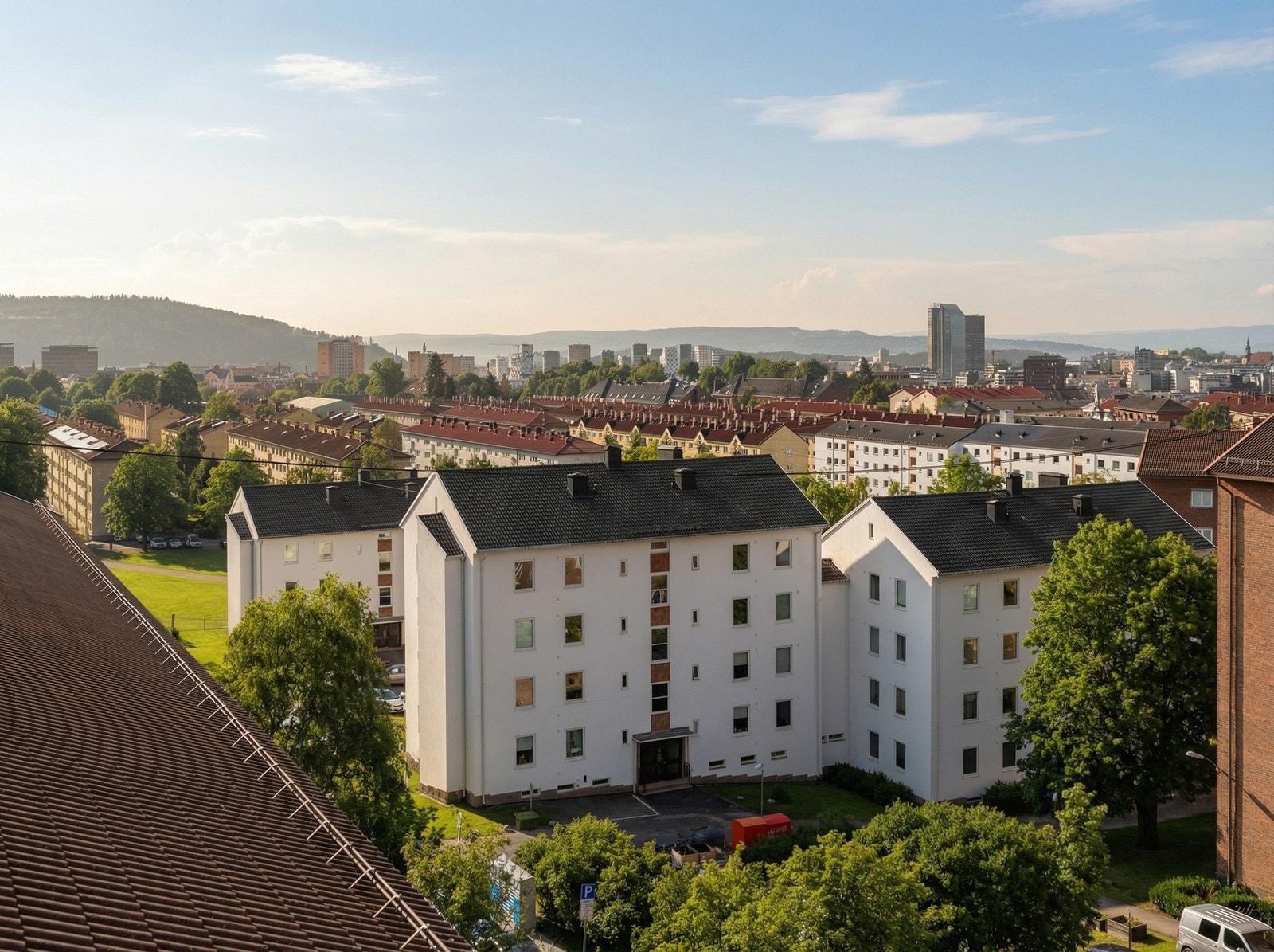 Her er du helt på toppen, med en utsikt ut av en annen verden. Eller utover Oslo da. Galleribilde