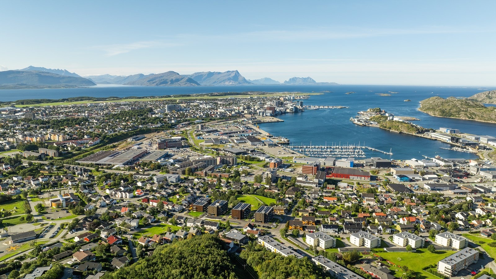 Her bor du med sykkelavstand (det er planlagt delingsordning i sameiet på sykler) til hele sentrum og Stormyra, noe som minimerer behovet for bil Galleribilde
