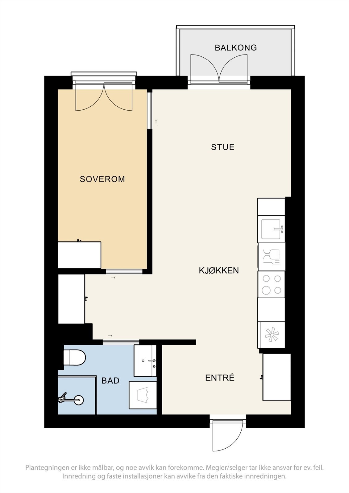 Plantegning. Galleribilde