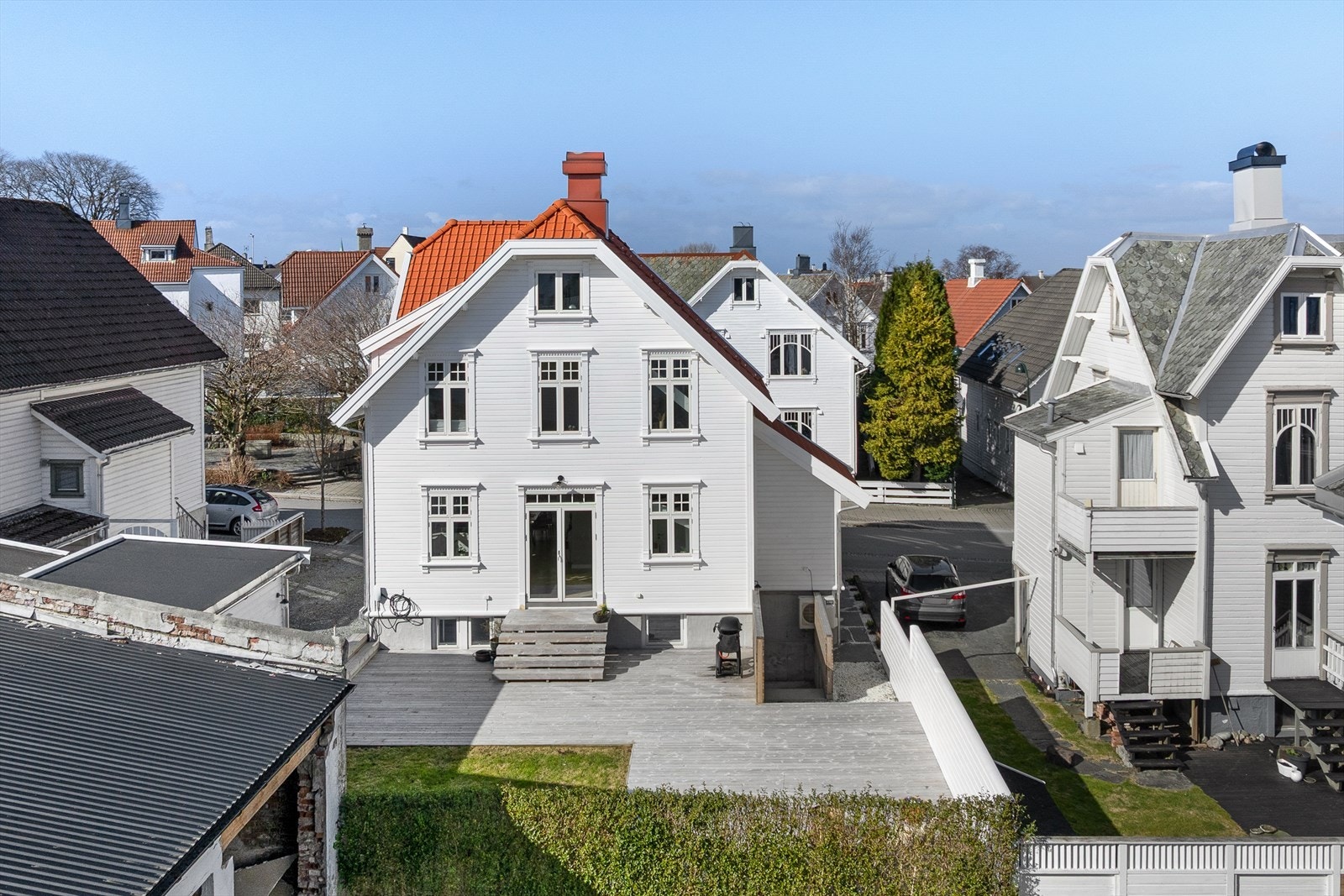 Uteområde. Galleribilde