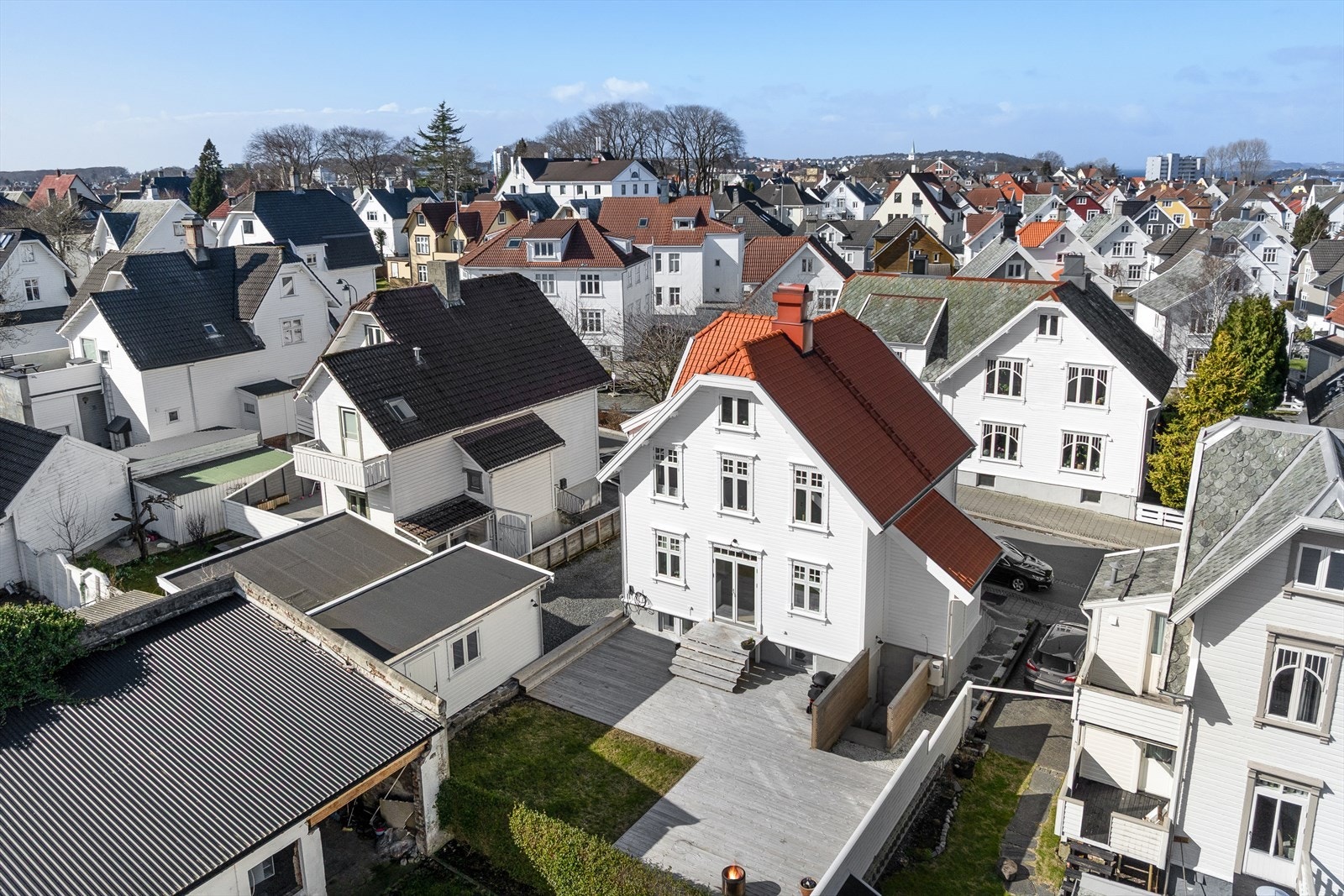 Uteområde. Galleribilde