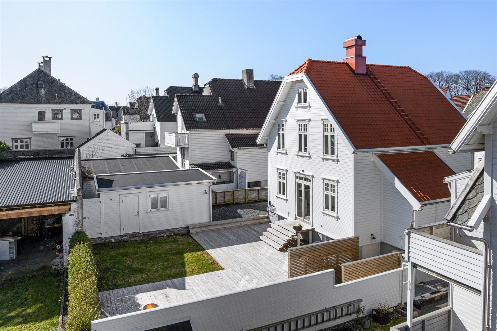 Uteområde. Galleribilde