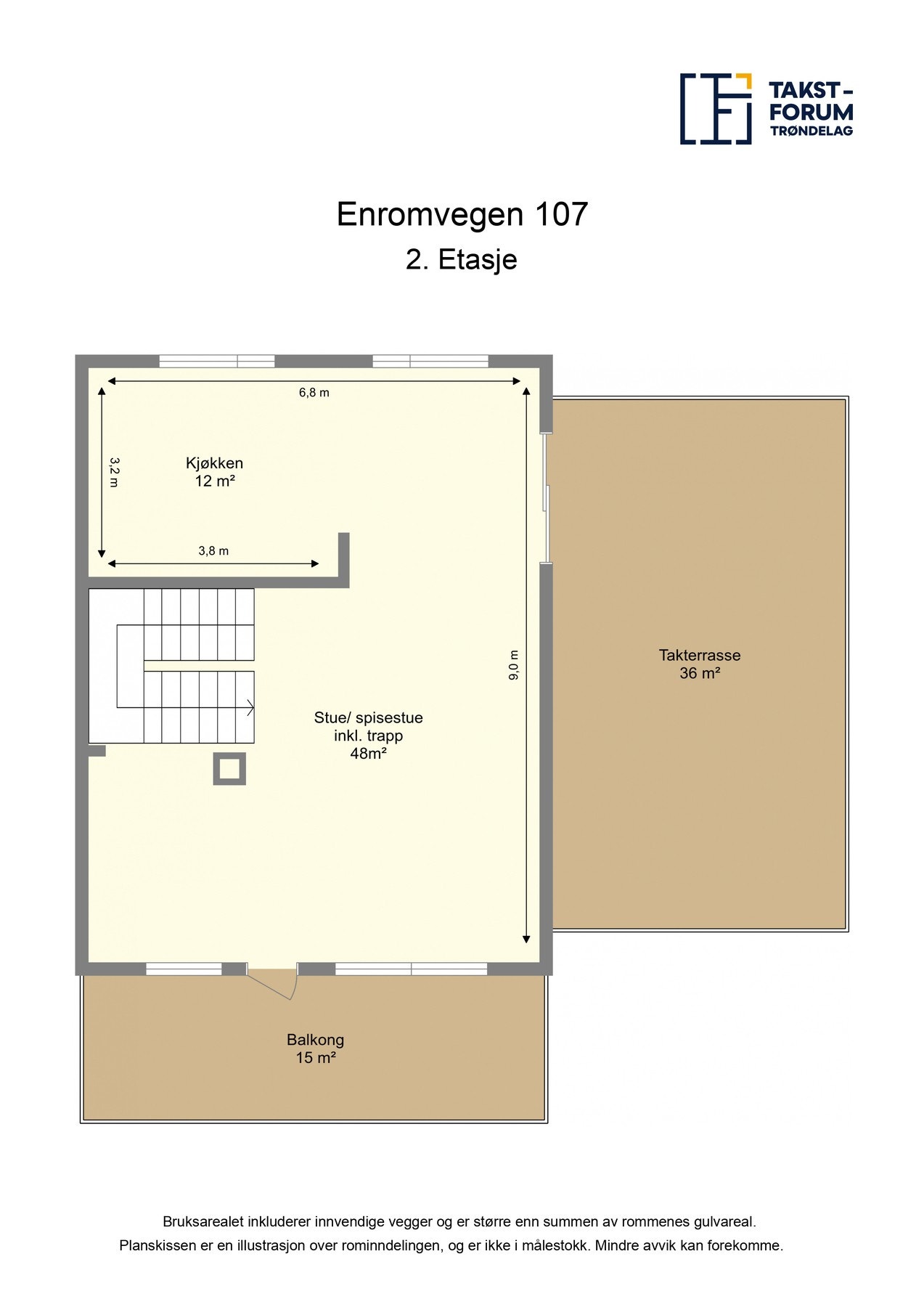 Plantegning - 2. etasje Galleribilde