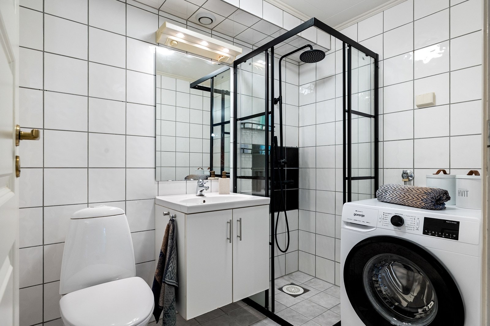 Pent bad med tidløse fliser. Galleribilde