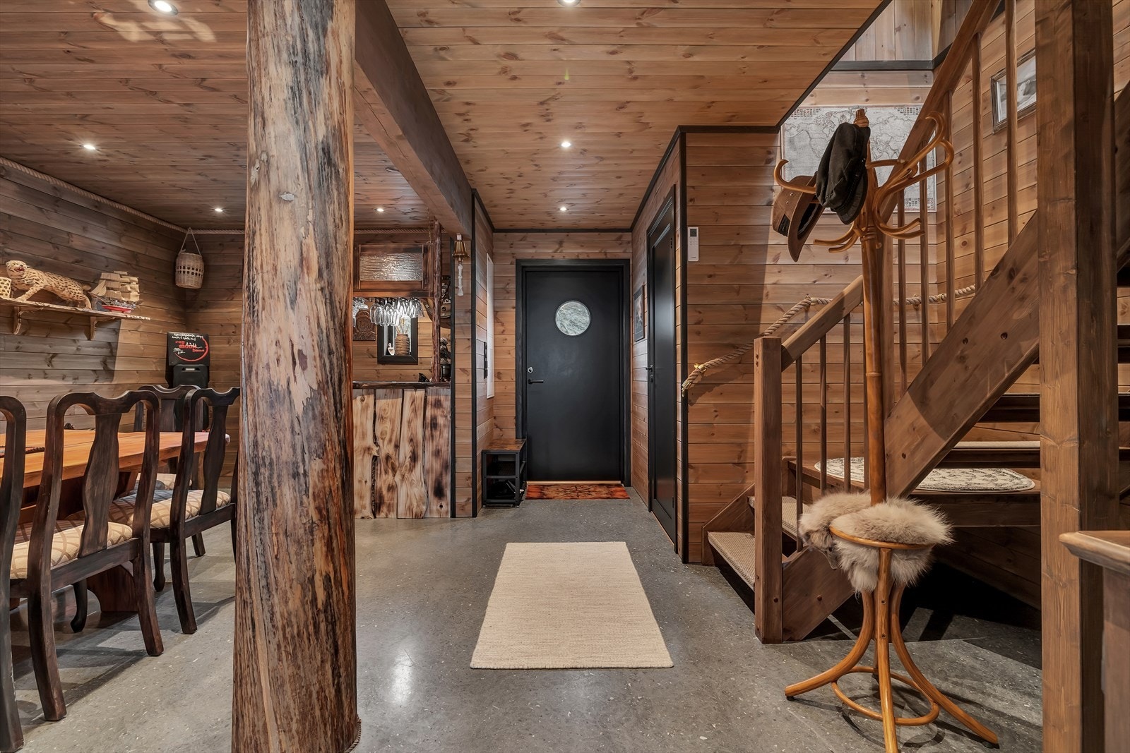 Gjennomført stil i hele hytta Galleribilde