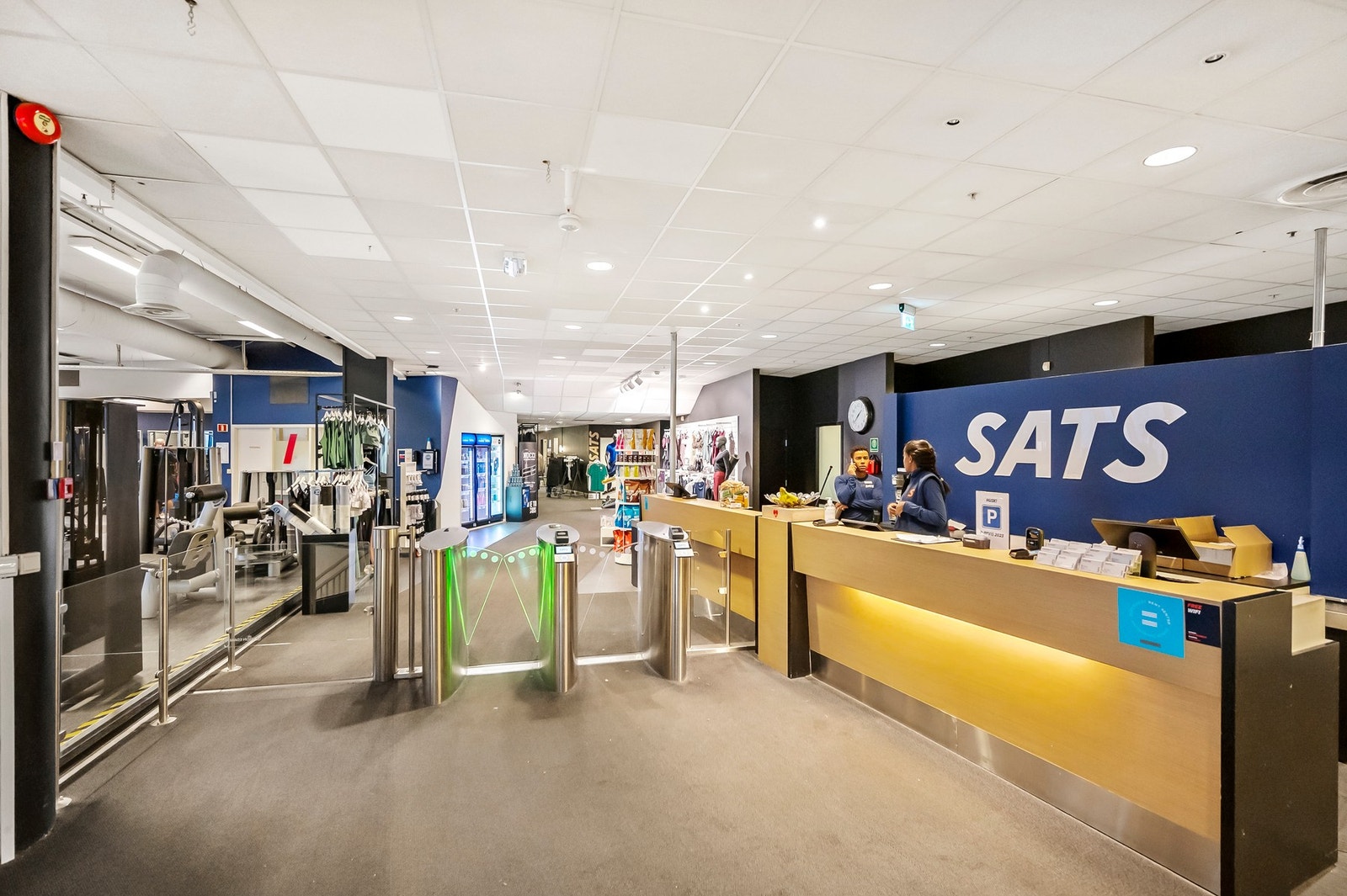 SATS Sjølyst. Galleribilde