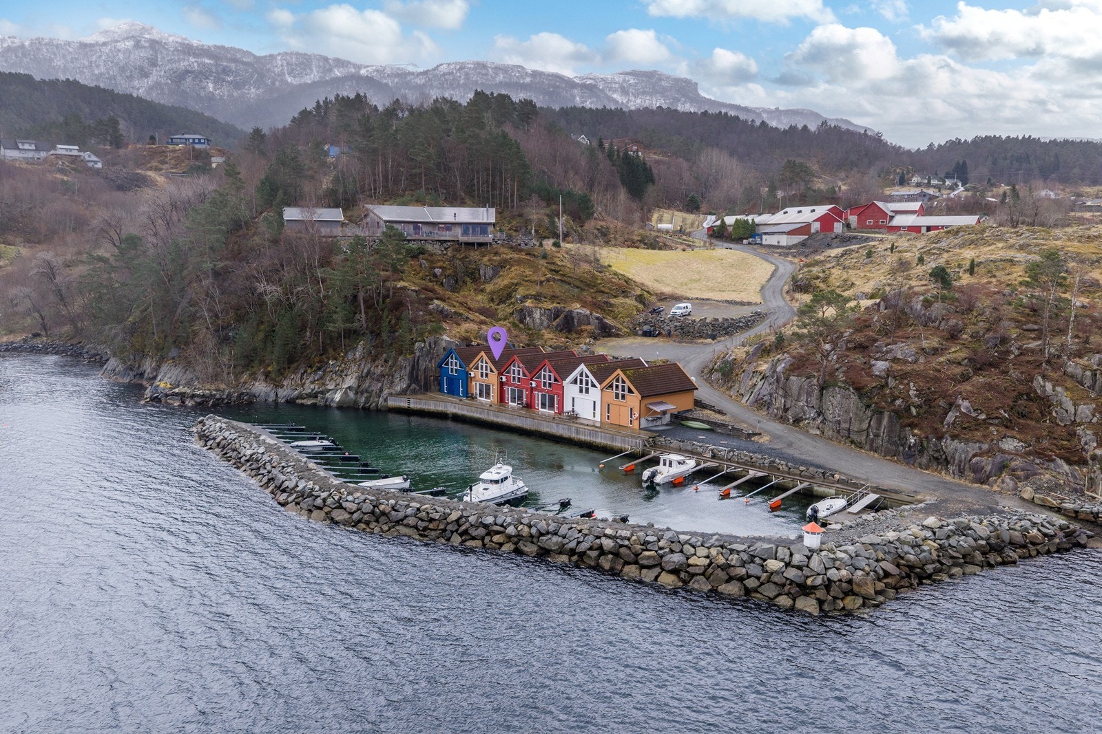 Flotte turmuligheter i området. Galleribilde