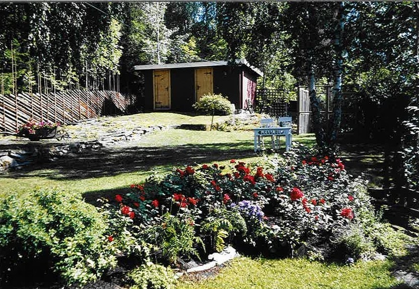 Selgers eget sommerbilde fra hytta. Galleribilde