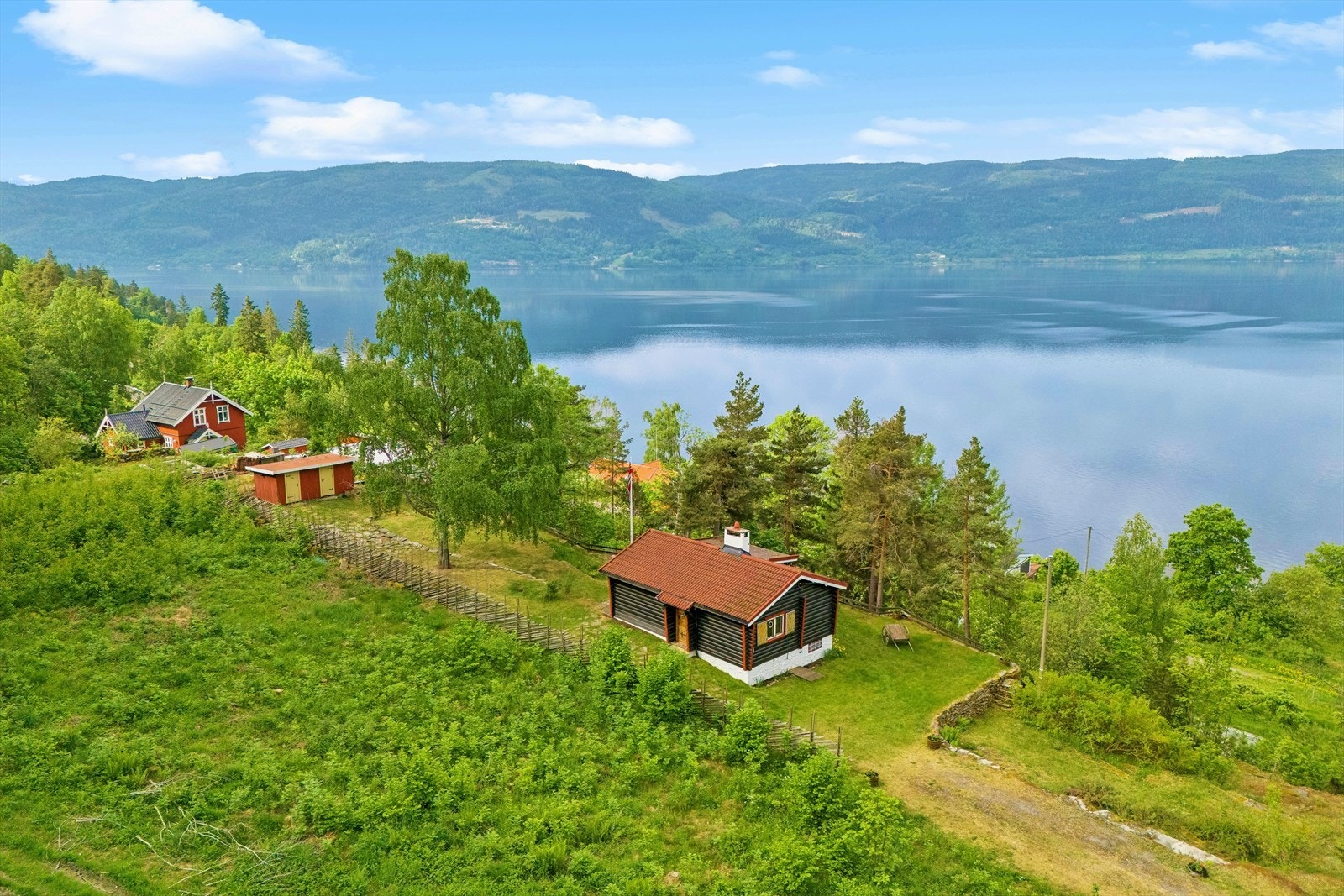 Parkeringsmuligheter på egen tomt og garasje Galleribilde