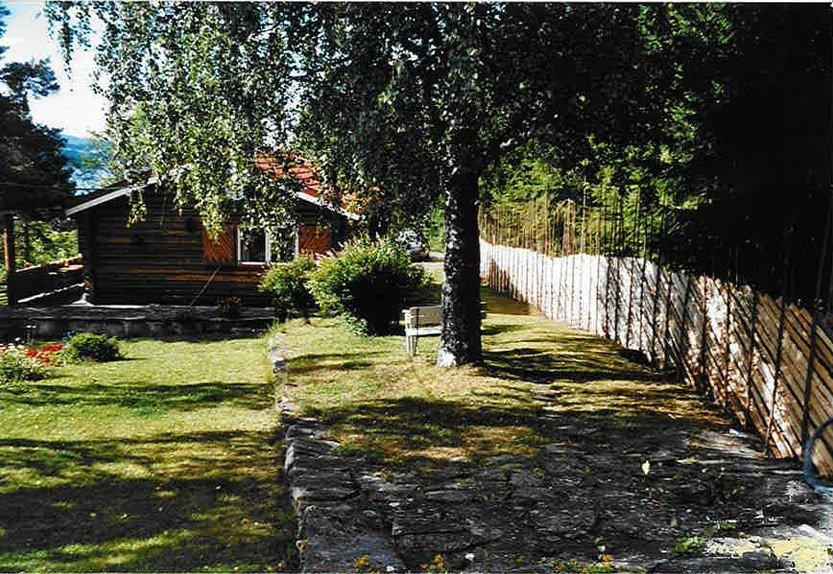 Selgers eget sommerbilde fra hytta. Galleribilde