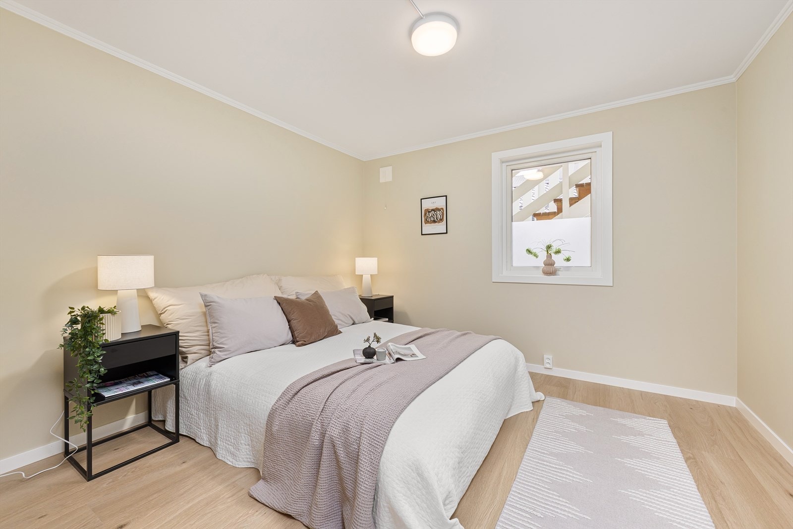 Soverommet er romslig. Galleribilde