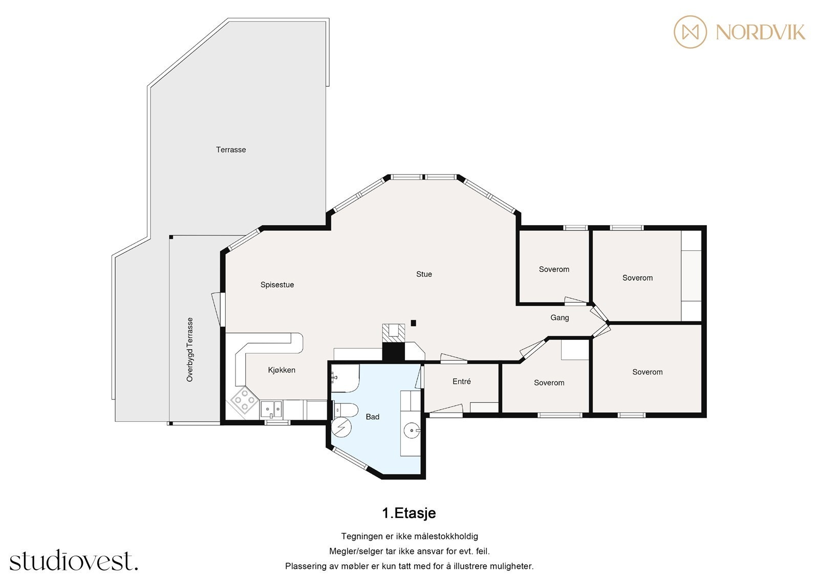 - Plantegning 2D - Galleribilde