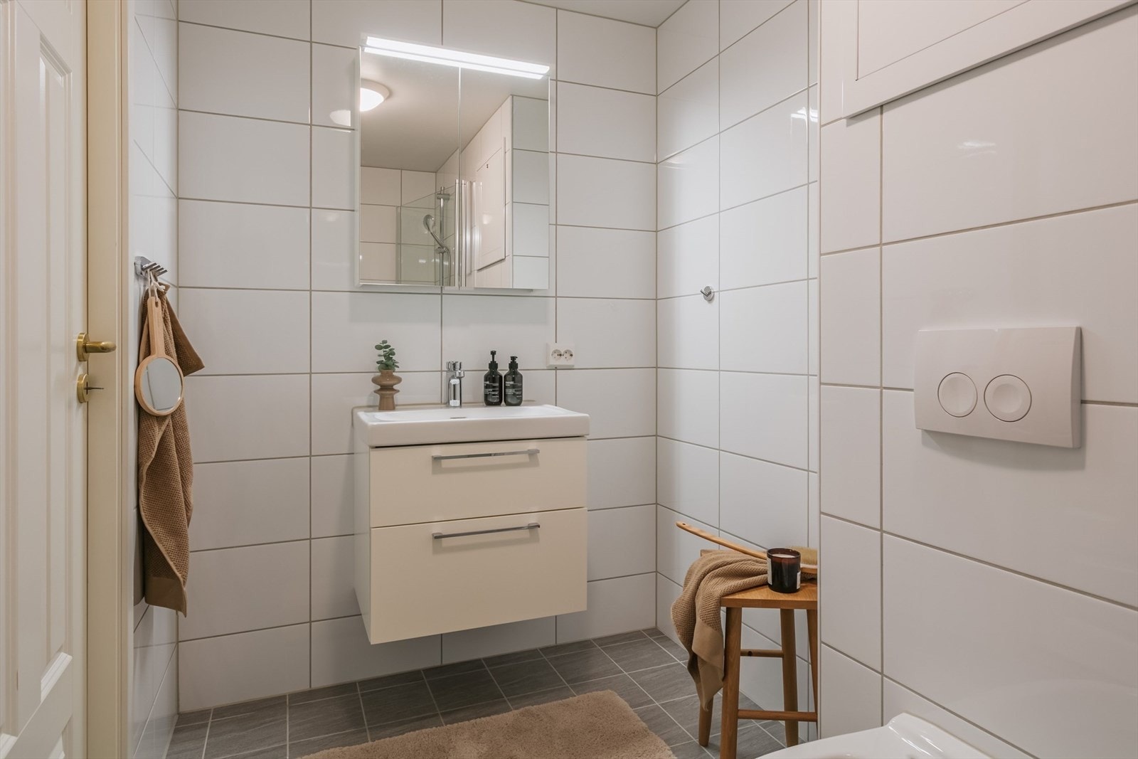 Badet ble pusset opp i regi av borettslaget i 2022. Galleribilde