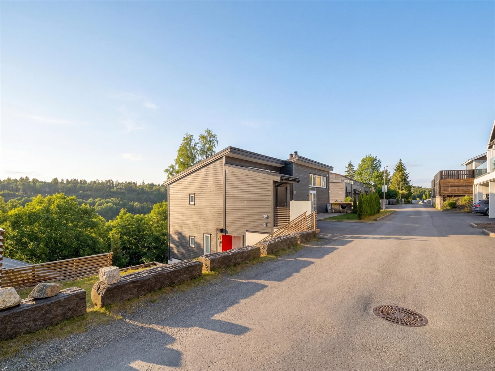 Bildet er AI redigert for å illustrere hvordan det kan se ut på sommeren. Galleribilde