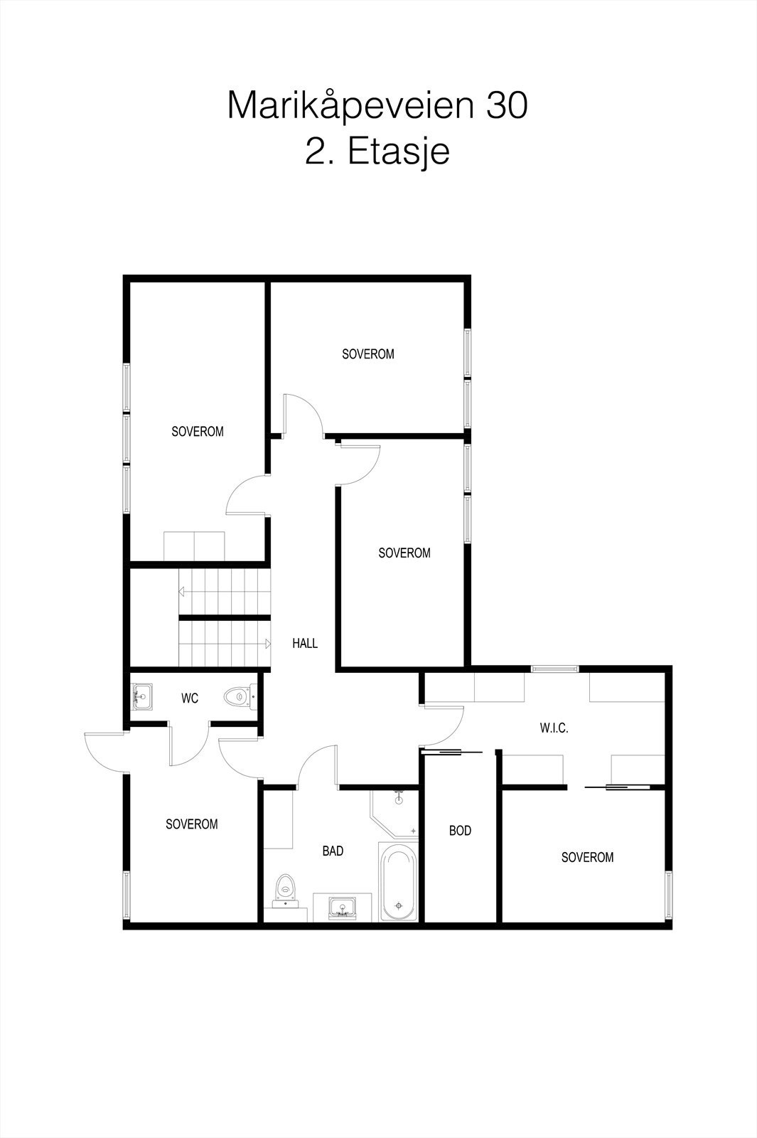 Marikapeveien 30 Floorplans_2etg Galleribilde