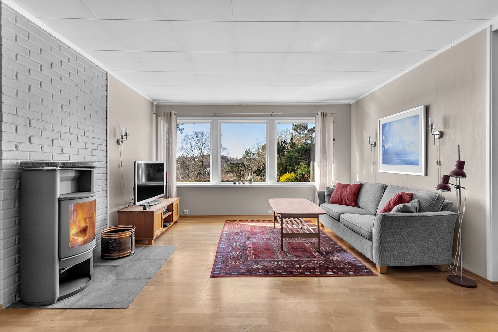 Vedovn sørger for både god varme og hygge Galleribilde