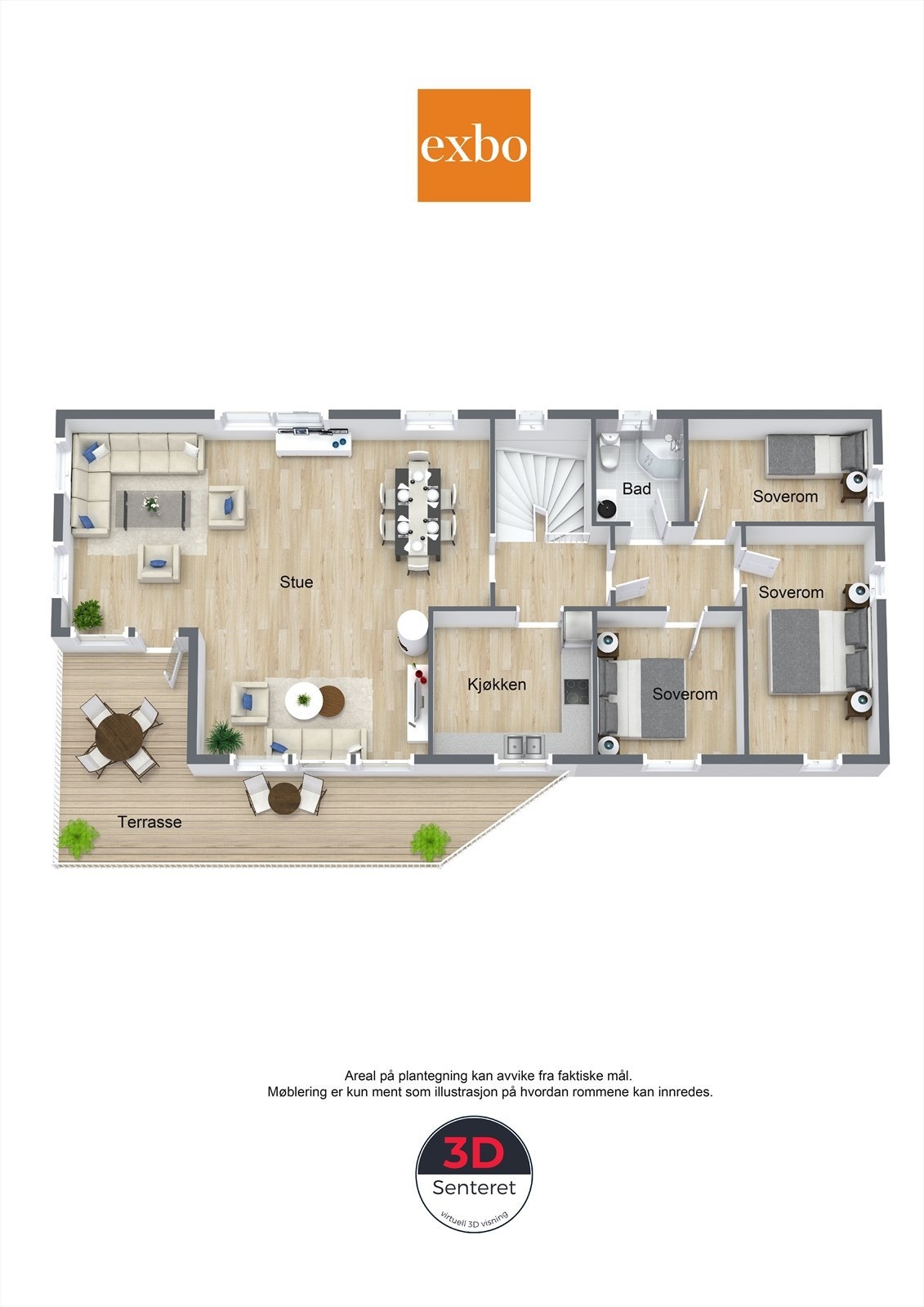 Plantegning 1.etasje Galleribilde