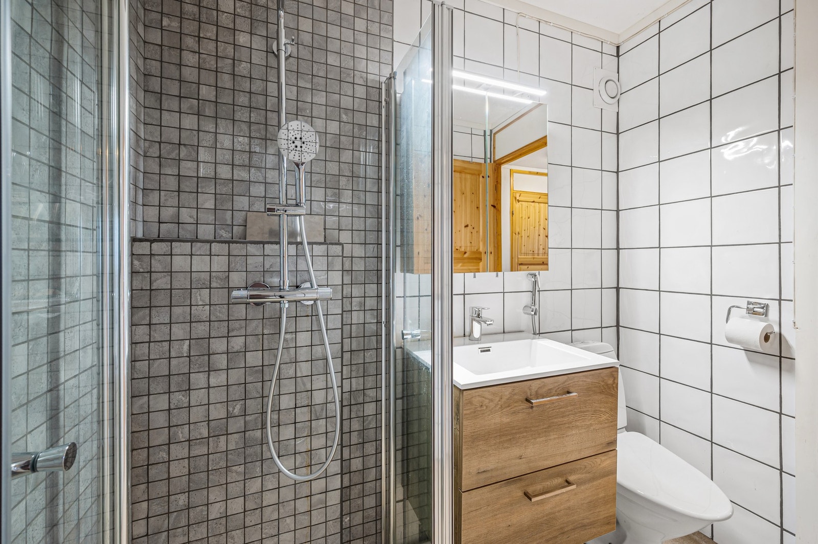 Baderom på 3m². Galleribilde