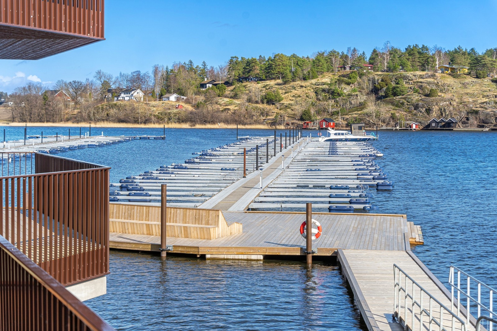 Utsikt fra terrassen Galleribilde