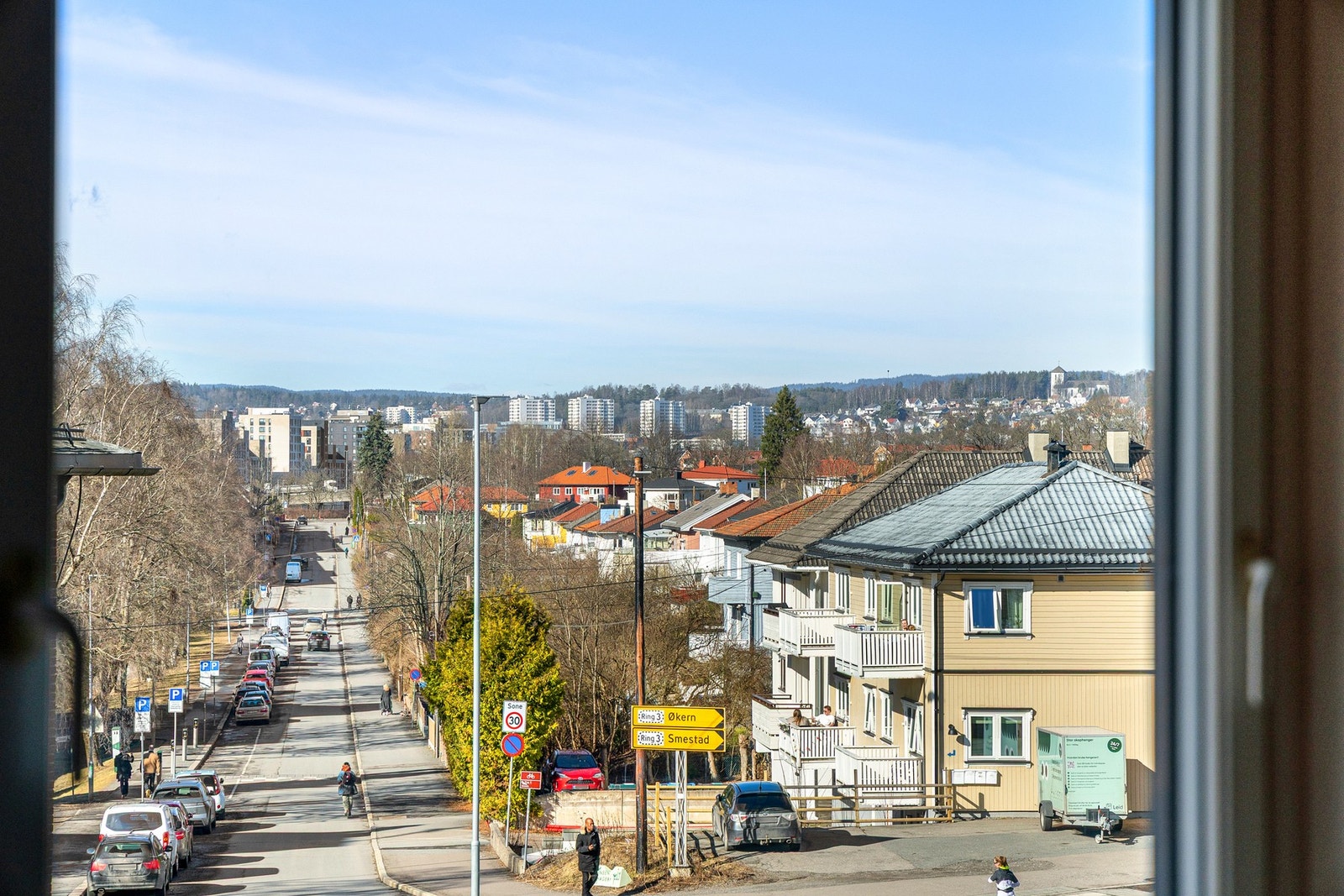 Her har du fint utsyn både sør- og nordover. Galleribilde