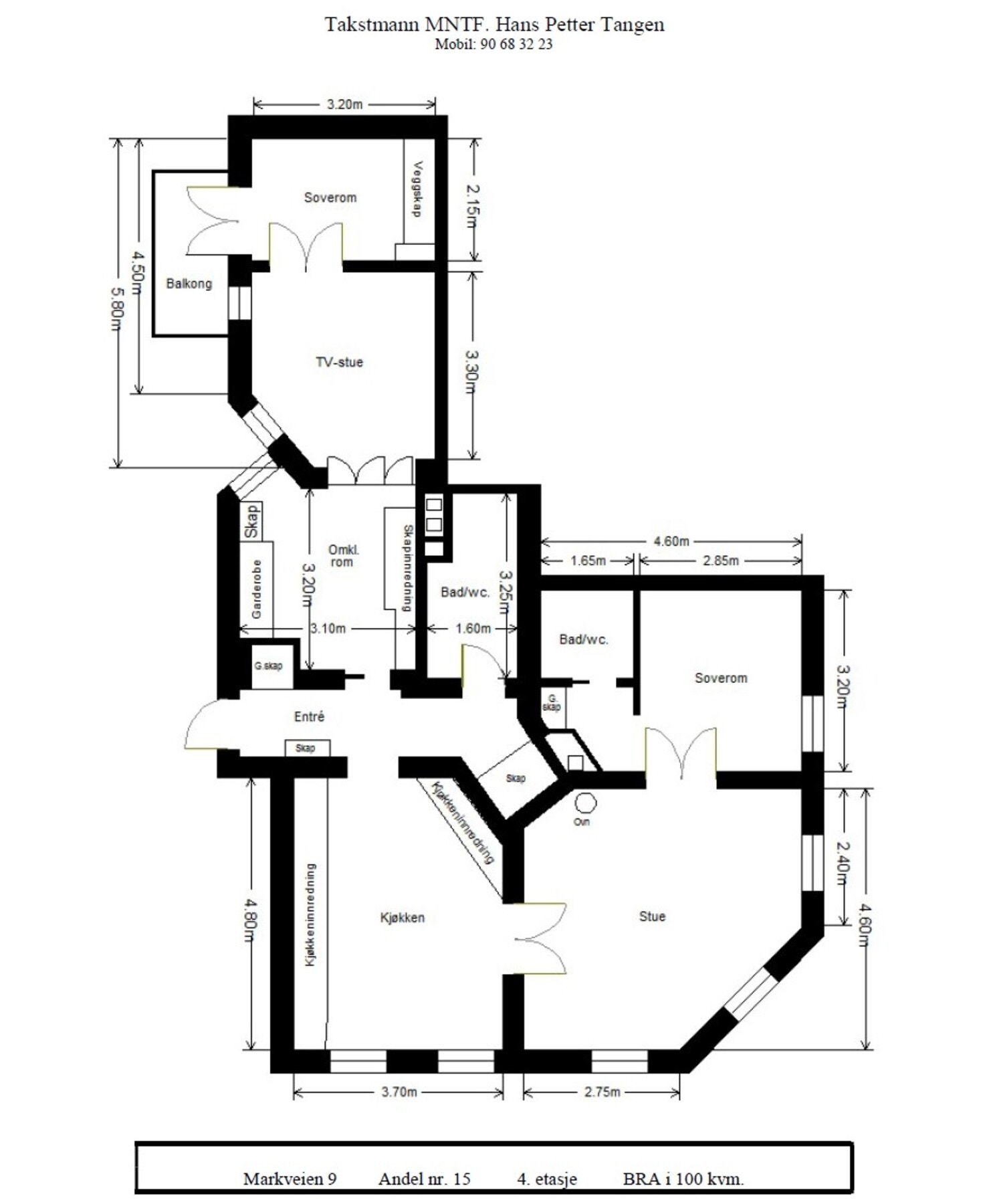Naturlig inndeling mellom sosiale soner og mer private rom. Galleribilde