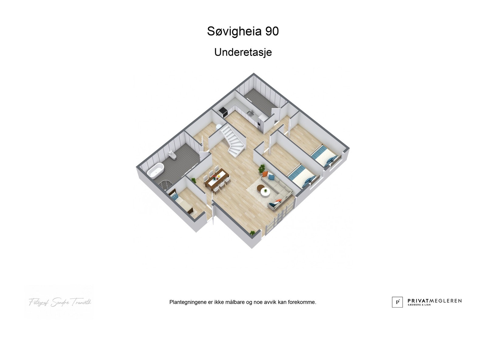 Romløsningen i sokkeletasjen. Galleribilde