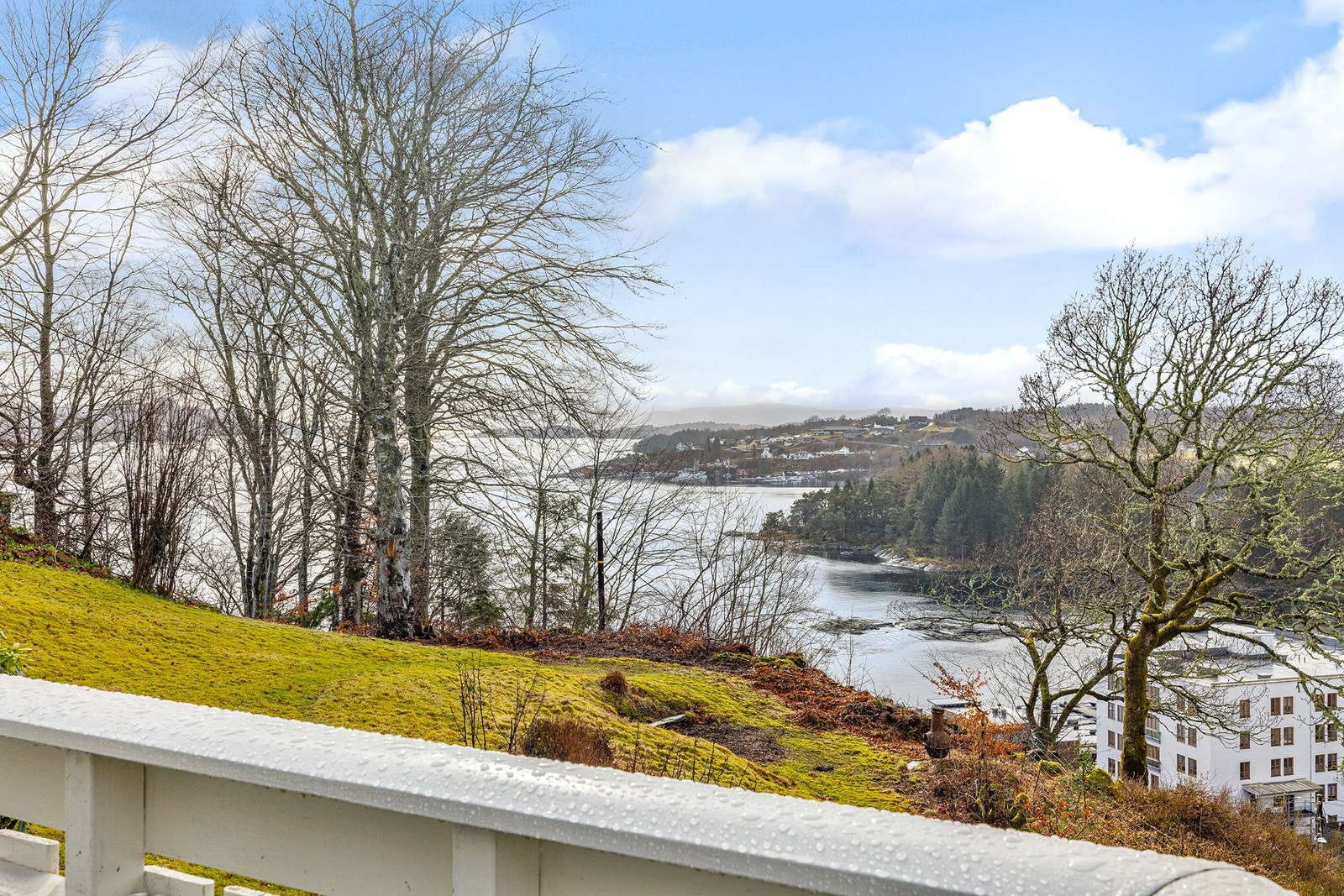 Fra altanen vd stuen. Galleribilde