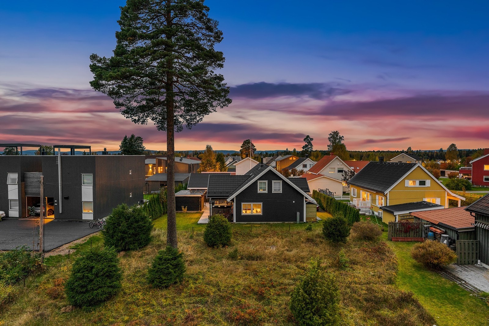 Utsyn fra stuen Galleribilde