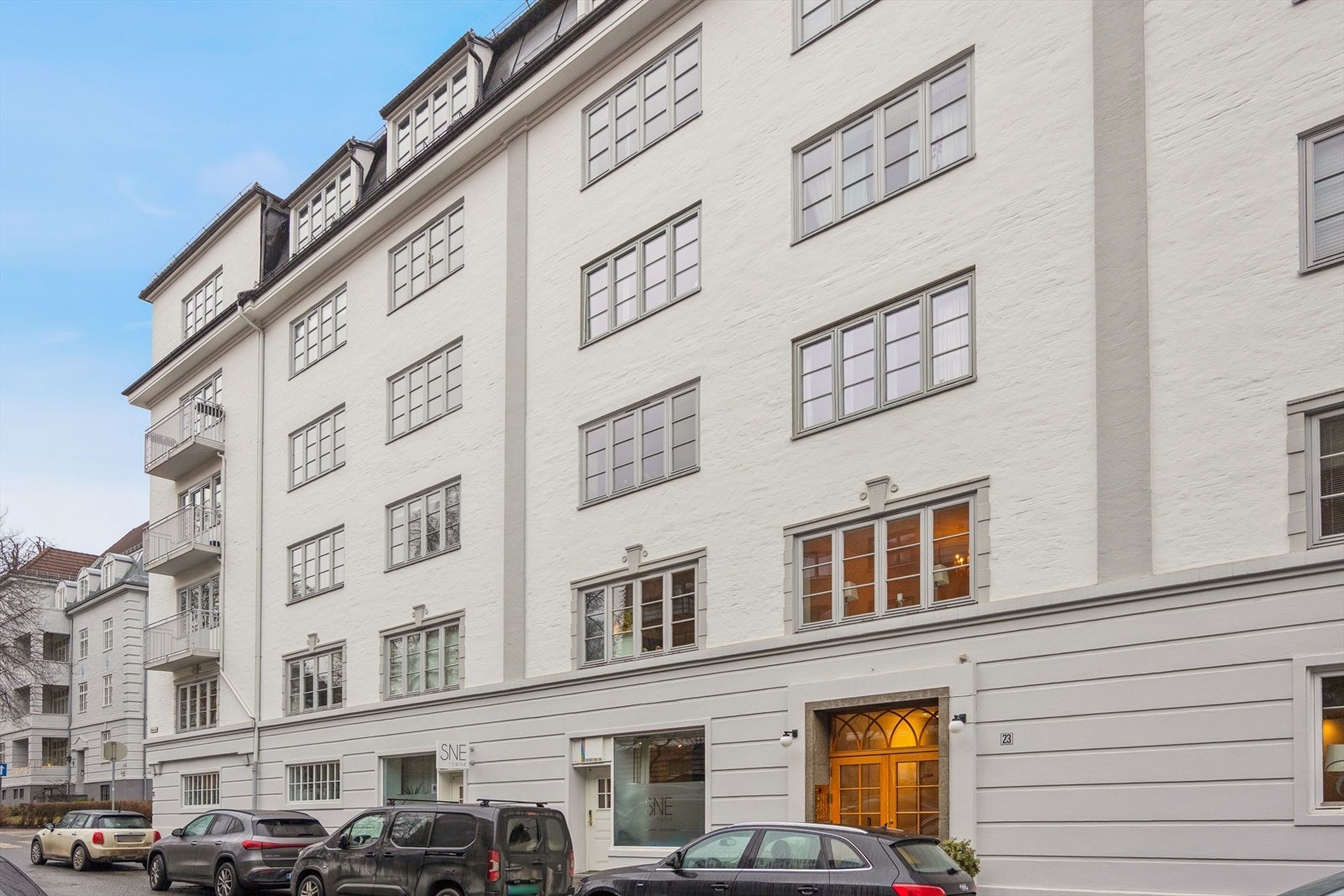 Fasade Nobels gate 23. Sameiet har egen hjemmeside: www.nobelsgate23.no Galleribilde