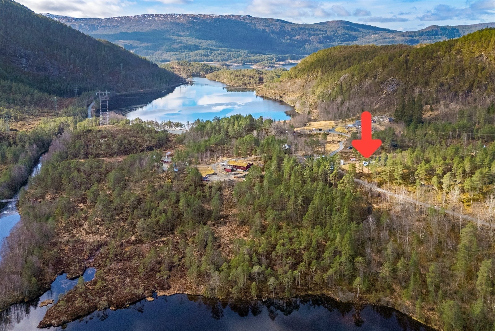 Stille og rolig beliggenhet på Osterøy (i Vaksdal kommune) Galleribilde