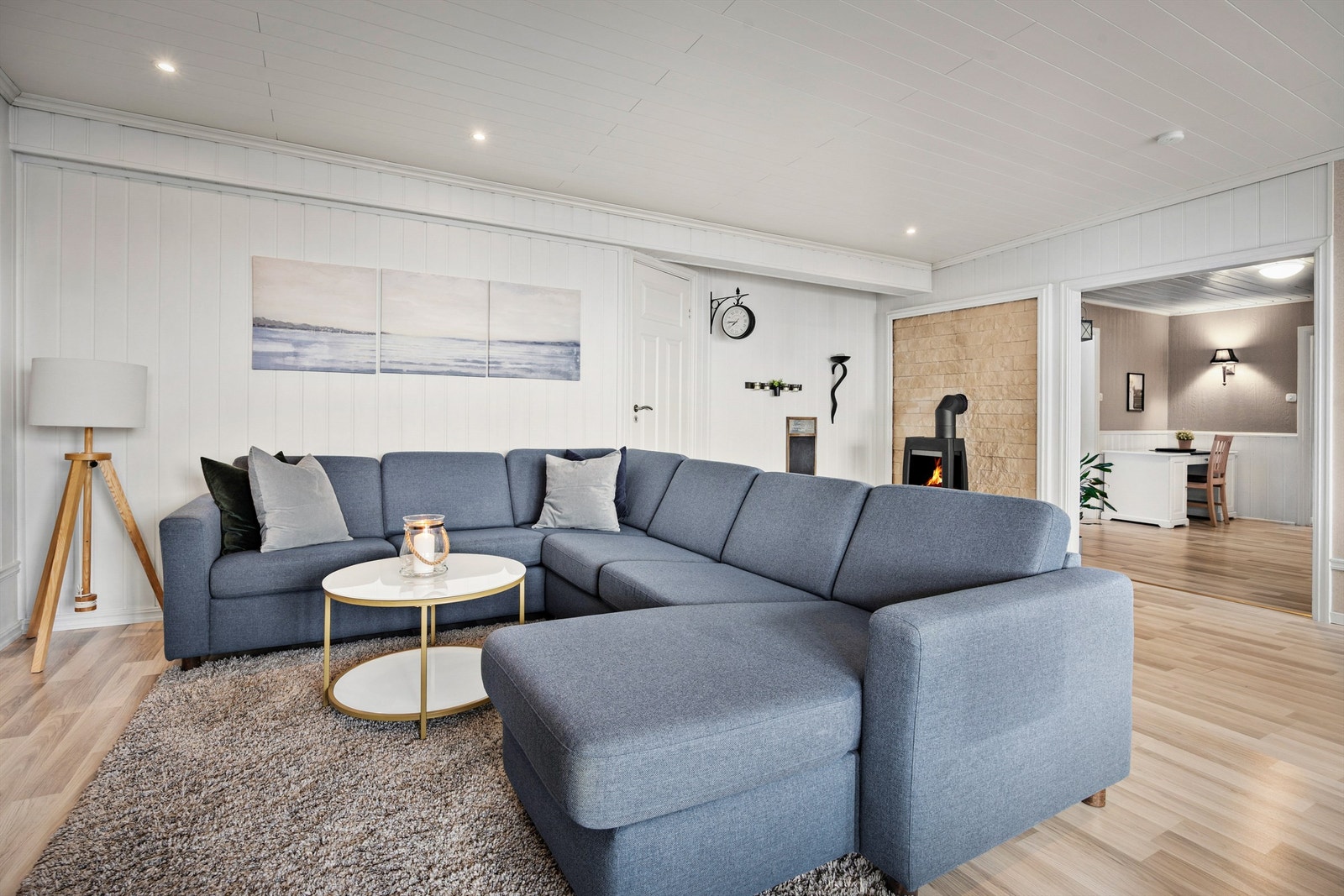Downlights i himlingen Galleribilde