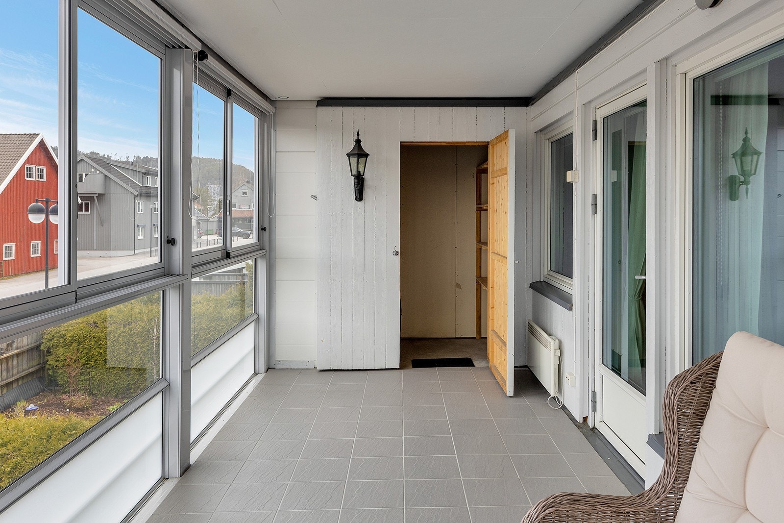 Det er også en praktisk bod på balkongen Galleribilde