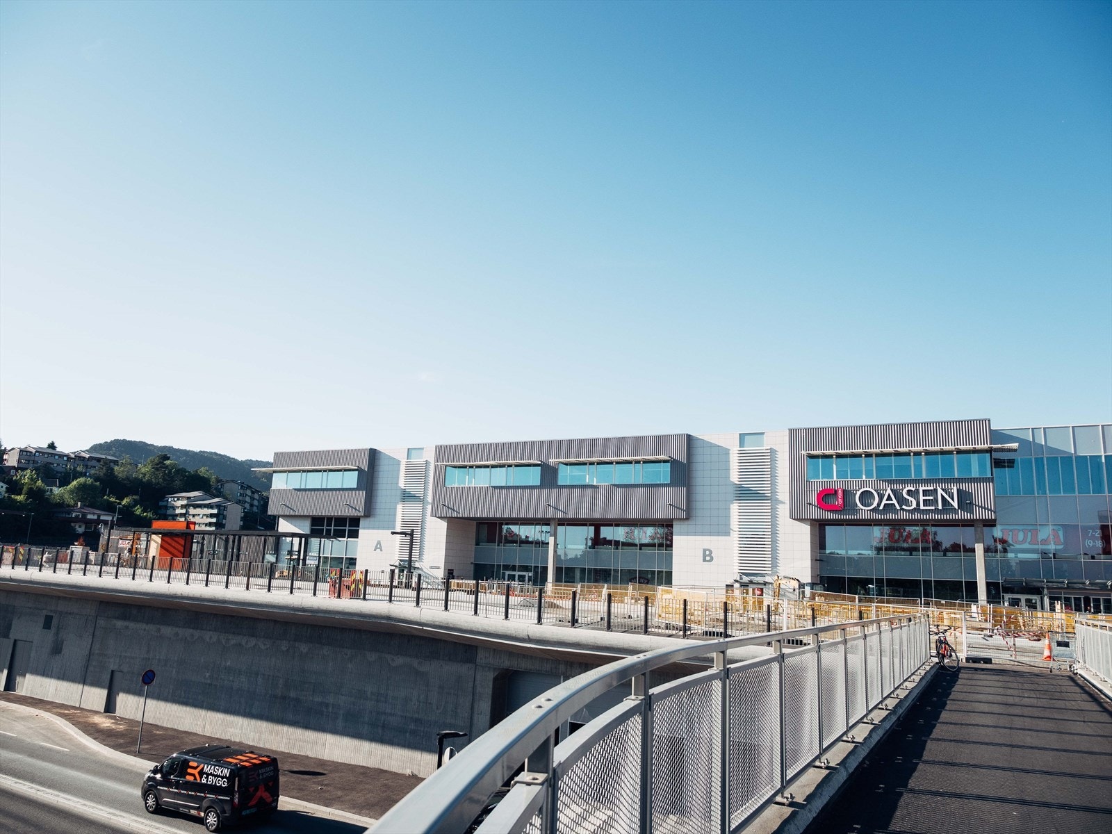 Oasen senter er bare en kort spasertur unna. Galleribilde